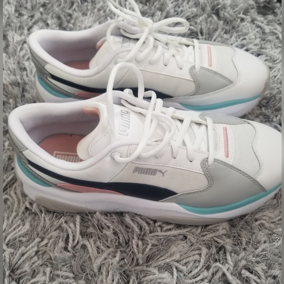 PUMA Storm Y Metalic Lace up CHUNKY Women SNEAKER....😍🥰🙎‍♀️ - Picture 5 of 9